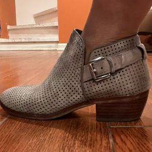 Sam Edelman Paula Perforated Bootie {Putty}- size 6.5